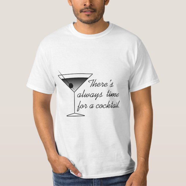Coctailskjorta Tee (Framsida)