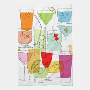 Coctailteahandduk Kökshandduk