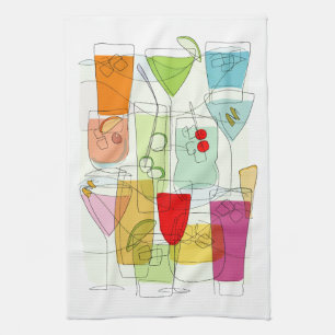 Coctailteahandduk Kökshandduk