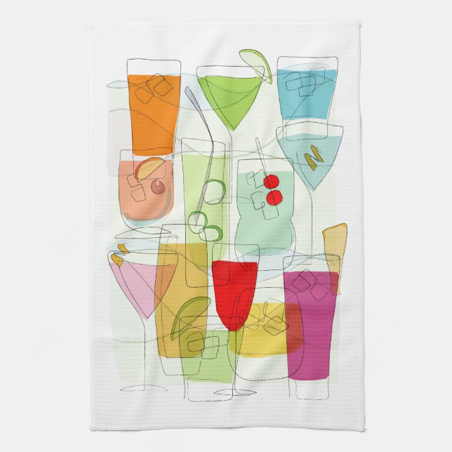 Coctailteahandduk Kökshandduk (Vertikal)