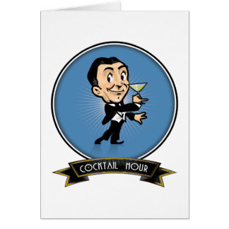 Coctailtimme Hälsningskort
