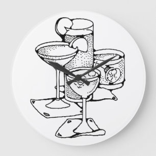 Coctailtimmen tar tid på stor klocka