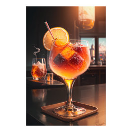 Cóctel Manhattan Fototryck