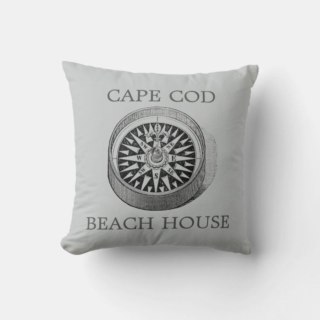 Cod Beach house Pillow Kudde (Framsida)