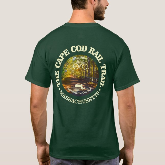 Cod Rail Trail (cykling c) T Shirt (Baksida)