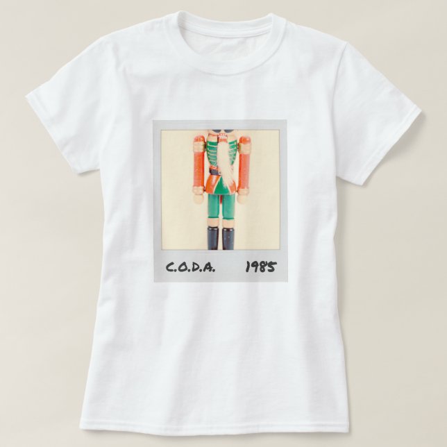CODA 1985 T SHIRT (Design framsida)