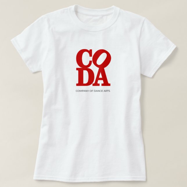 CODA KÄRLEK T SHIRT (Design framsida)