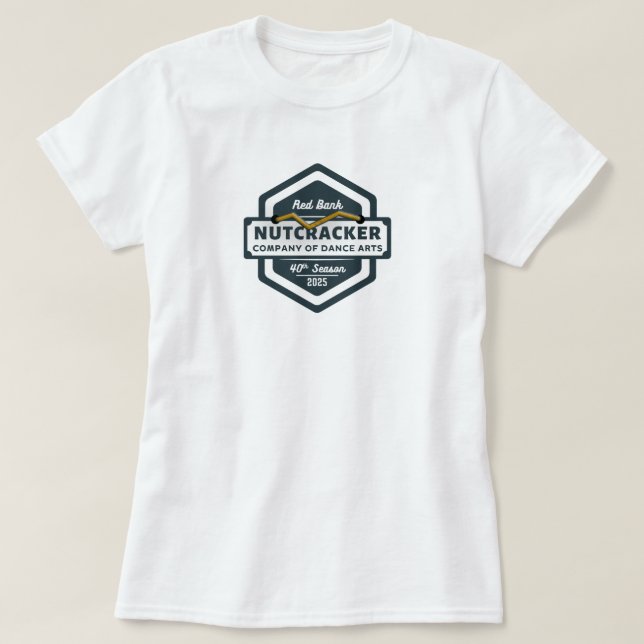 CODA Nutcracker Beach Badge T Shirt (Design framsida)