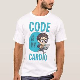 Code Is My Cardio T Shirt