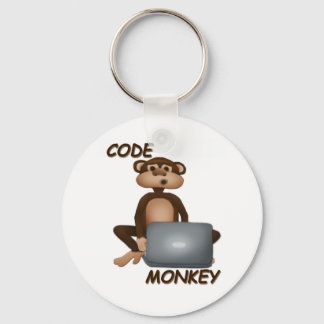 Code Monkey Nyckelring