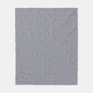 CODE Strings-grönt på Färg Fleecefilt