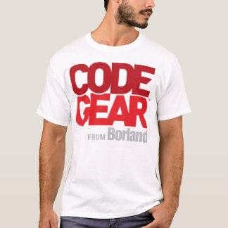 CodeGear högvärdig vitT-tröja T-shirt