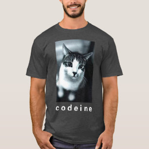 Codeine Cat Funny  T Shirt