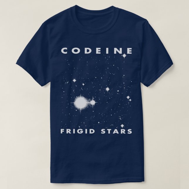 Codeine Frigid Stars T Shirt (Design framsida)