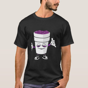 Codeine Purple Drank Sizzurp Double Cup Lean T Shirt