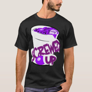Codeine Sizzurp Screed Up Lean Cough Syrup Promet T Shirt