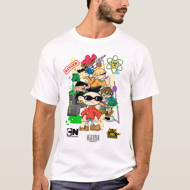 Codename: Kids Next Door – KND Team 90s Cartoon Ar T Shirt (Framsida)