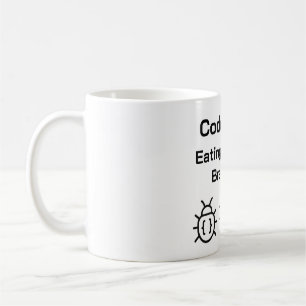 Coder Coffee Mugg - Eating Kryp for Breakfast