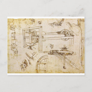 Codex Atlanticus Vykort