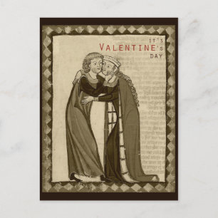 Codex Manesse CC0033 Valentine Helg Vykort