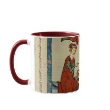 Codex Manesse Medieval Chess Players Mugg