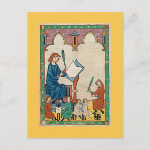 Codex Manesse Vykort