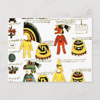 Codex Mendoza Vykort