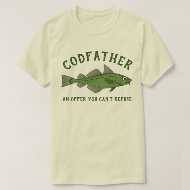Codfather T-shirt (Design framsida)