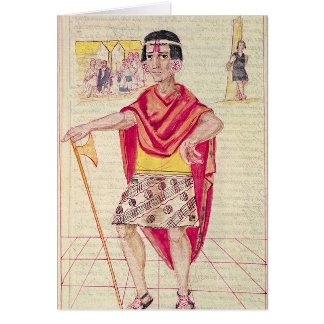 Codicen Murua Hälsningskort (Framsidan)