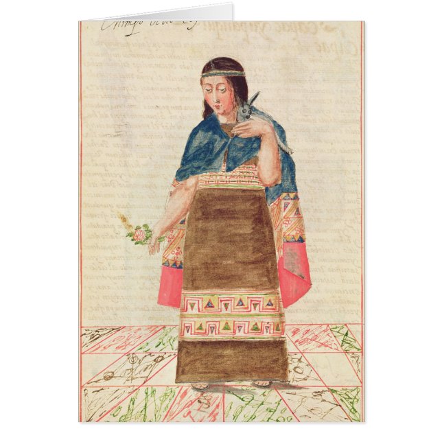 Codicen Murua Hälsningskort (Framsidan)