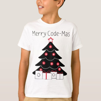 Coding Christmas Tree Merry Code-mas Shirt T Shirt