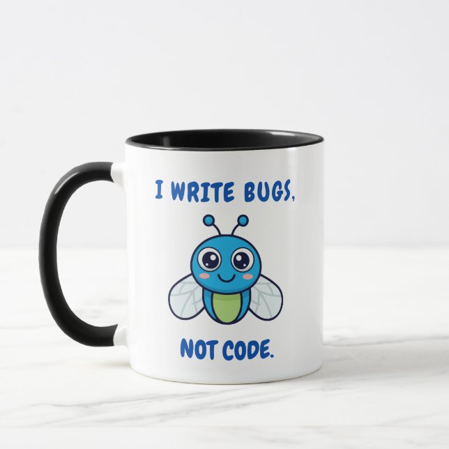 Coding Humor Mug Mugg (Vänster)