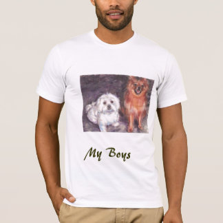 Cody & Boomer,    min pojkar T Shirt