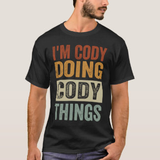 Cody Doing Cody Sak Coding Nerd T Shirt
