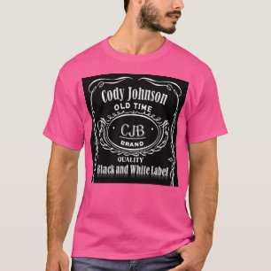 Cody Johnson - Black and White Label Album 2011 T Shirt