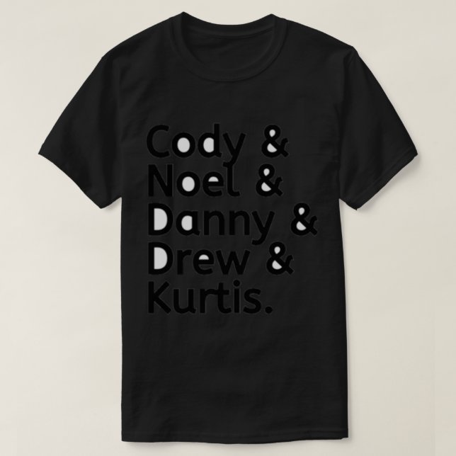 Cody Ko Noel Miller Danny Gonzalez Drew Gooden Kur T Shirt (Design framsida)