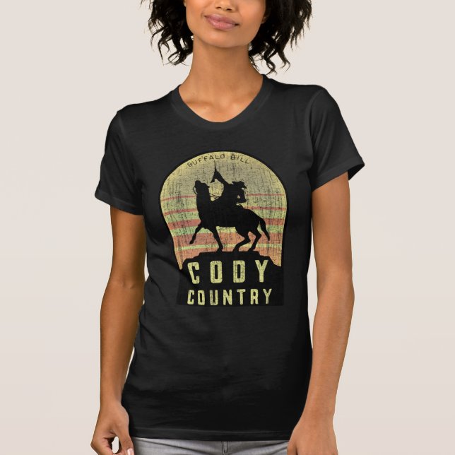 Cody land Wyoming Tröja (Framsida)