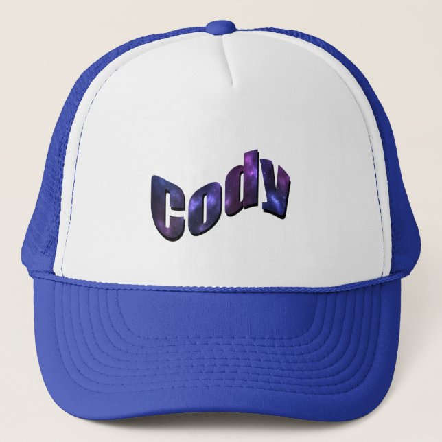 Cody, Namn, Logotyp Keps (Framsida)