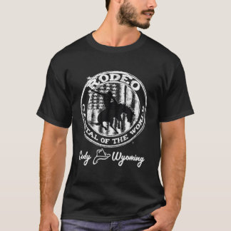 Cody Wyoming Rodeo-huvudstaden World Keepsaké T Shirt