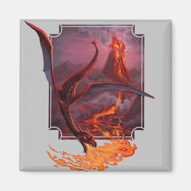 Cody's Lava Dragon Magnet (Framsidan)