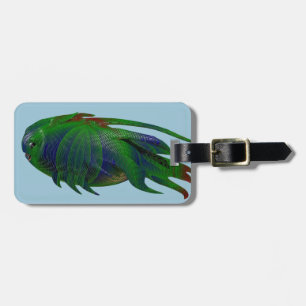 Coelacanth Fossil-replika Bagagebricka