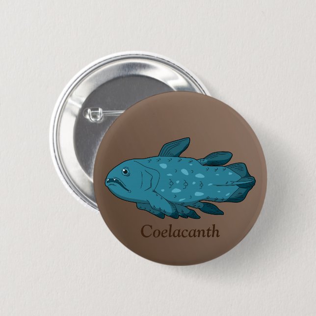 Coelacanth Knapp (Framsida & baksida)