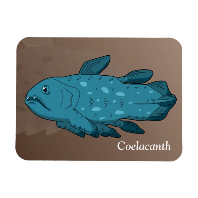 Coelacanth Magnet (Horisontell)