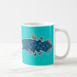 Coelacanth mugg "VÄLKOMNANDE TILL det DJUPA HAVET