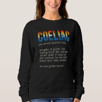 Coeliac Definition Gluten Free Celiac Disease Awar T Shirt