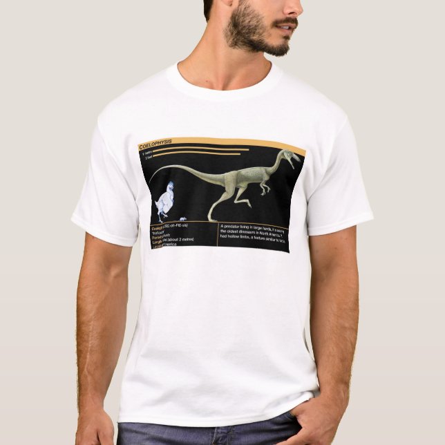 Coelophysis T Shirt (Framsida)