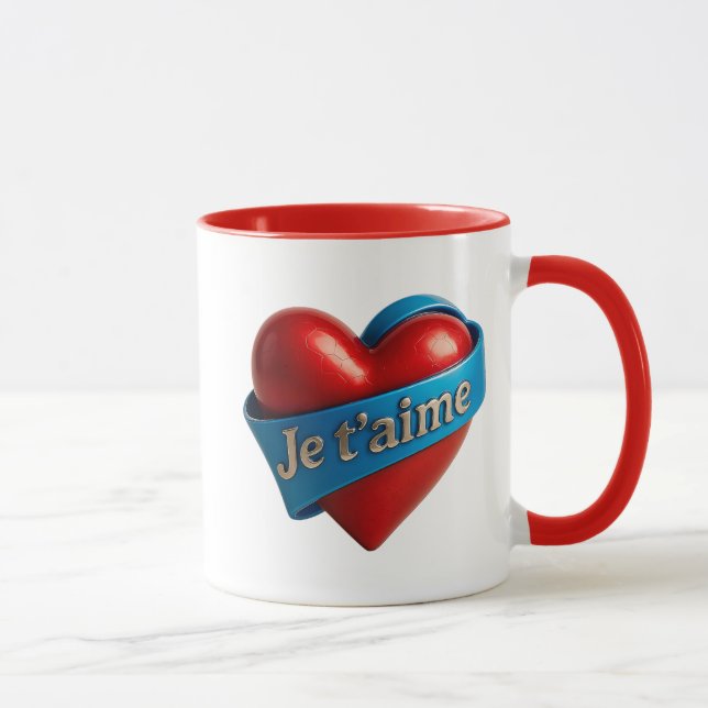 coeur amoureux mugg (Höger)