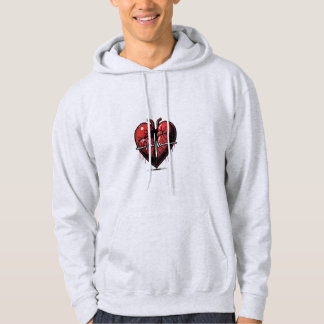 Cœur Anatomique avec Battement de Vie Hoodie
