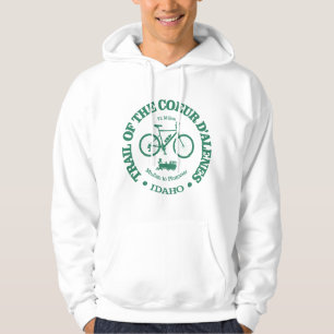 Coeur d'Alene-banan (cykling) Hoodie