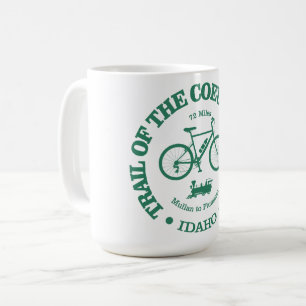 Coeur d'Alene-banan (cykling) Kaffemugg